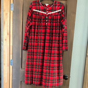 Red Plaid Women’s Nightgown